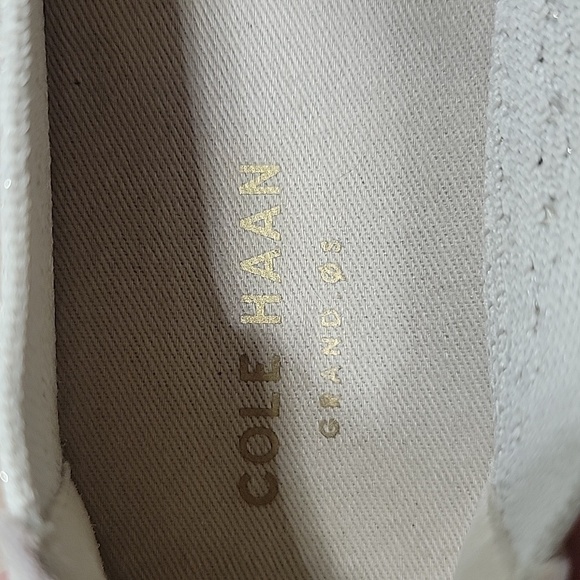 Cole Haan Size 7.5 Beige Cloudfeel Stitchlite Espadrille Slip-On - Picture 7 of 9